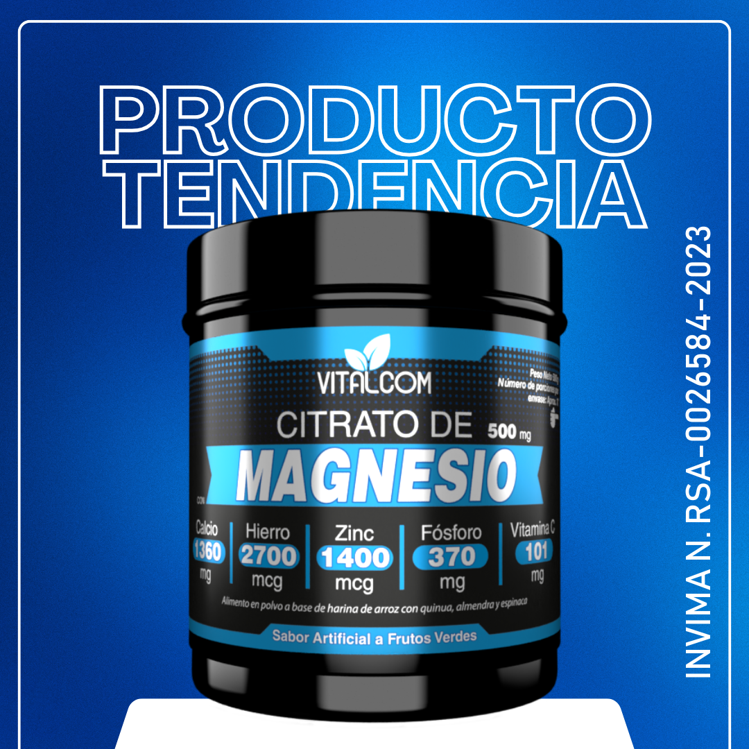 CITRATO DE MAGNESIO 500gr